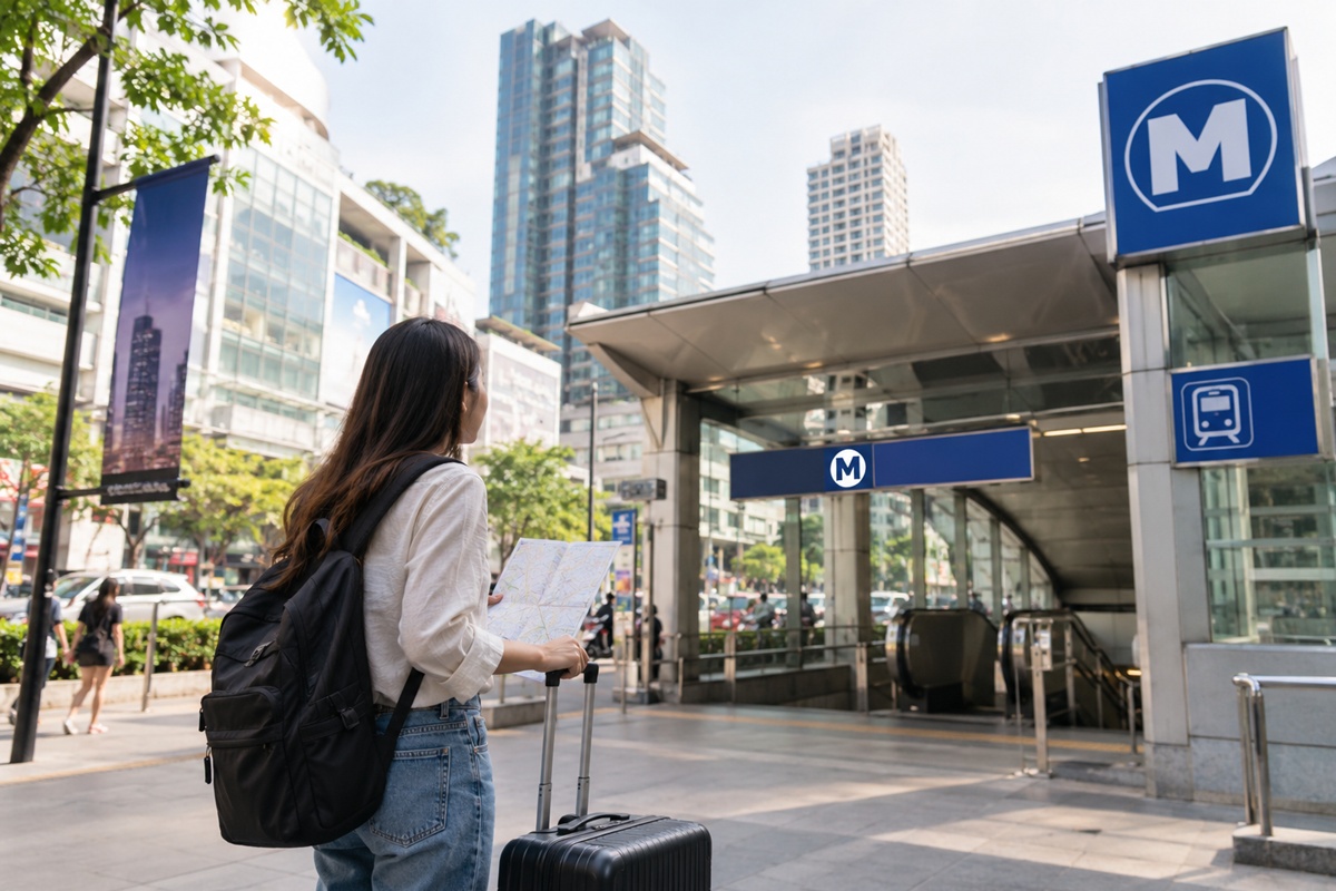 โรงแรมใกล้ MRT